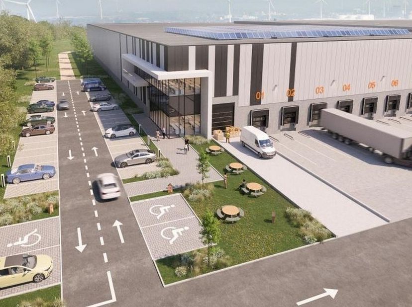Entrepôt logistique de 20 000m² à louer dans un centre de distribution build-to-suit à Gent-Zeehaven<br />
Divisible en 2 parties<br />
Emplacement :