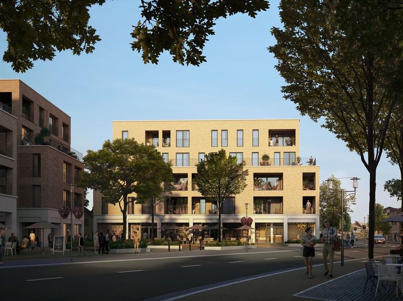 In het hart van het vernieuwde centrum van Zonhoven bevinden zich de handelspanden van De Kwint: een unieke kans voor ondernemers en investeerders die