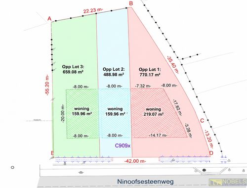                                         Bouwgrond te koop in Ronse, € 306.000
