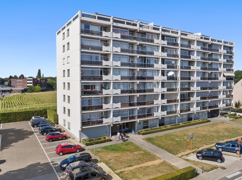 Dit appartement is centraal gelegen in Lanaken, aan het Molenweideplein, op de 3de verdieping van residentie "Pietersheim".<br />
<br />
De woonkamer