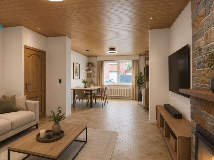 Voor meer info of een bezoek, bel 053 59 49 31. - Deze ruime te renoveren woning is gelegen in een bijzonder rustige buurt in Aalst. Dankzij de gunsti