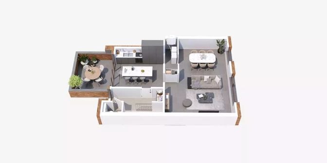 Appartement te koop in Provinciesteenweg 46 bus B203, 3150 Wespelaar