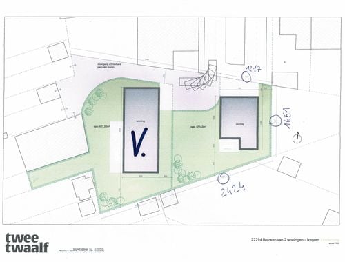                                         Terrain à bâtir à vendre à Izegem, € 135.000
