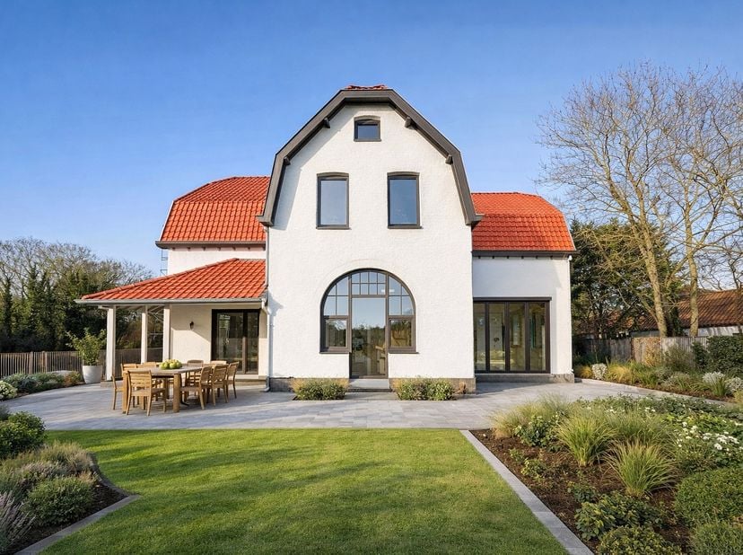 Villa avec excellente situation, à qq minutes de la plage (300m du KYC) et à 280m du centre de Saint-Idesbald.&amp;nbsp; La villa est à terminer.&amp;nbsp; Le
