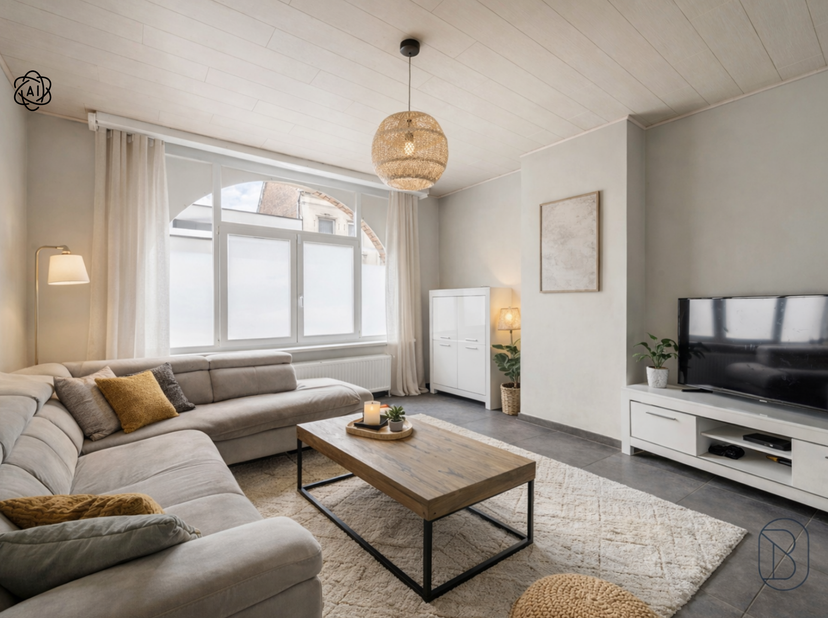 Te koop: instapklare karaktervolle woning met 4 grote slaapkamers en tuin nabij centrum Ronse. <br />
Op een centrale ligging nabij het centrum van Ro