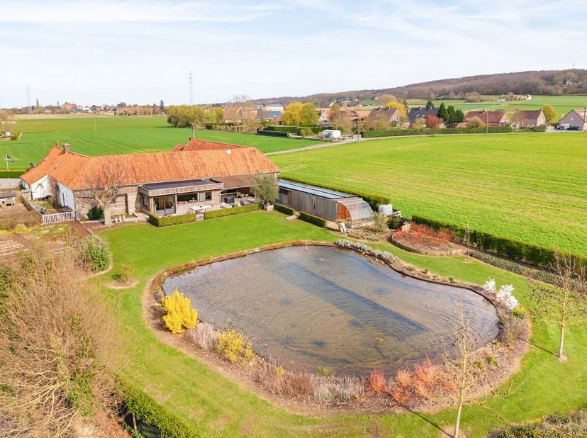 Ferme unique avec établissement de restauration, située dans un cadre idyllique à Mont-de-L’Enclus. <br />
<br />
Vous rêvez de calme, d’espace et d’u