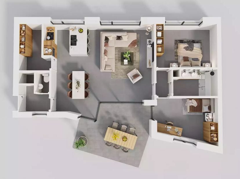 6 % de TVA possible (sous conditions) !<br />
W Residence est un projet de nouvelle construction BEN moderne et innovant, composé de quatre maisons et