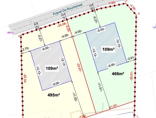                                         Terrain à bâtir à vendre à Grotenberge, € 119.000
