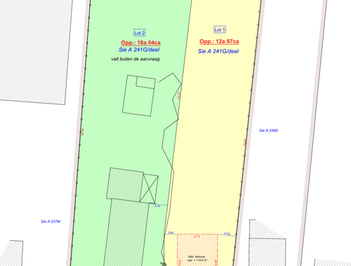                                         Bouwgrond te koop in Winksele, € 250.000
