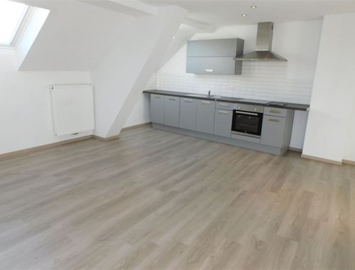                                         Appartement à louer à Leuze-en-Hainaut, € 525
