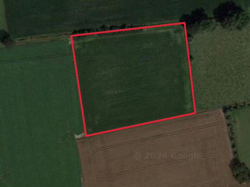 Landbouwgrond gelegen te Lotenhulle/Aalter - foto/afbeelding onder voorbehoud - inlichtingen telefonisch 0472/25 20 81