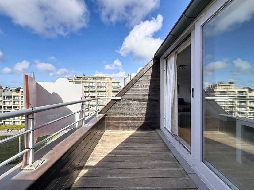Dit lichtrijke en instapklare appartement is ideaal gelegen, op wandelafstand van de zee en de vaargeul van Nieuwpoort-Bad.<br />
Het appartement omva
