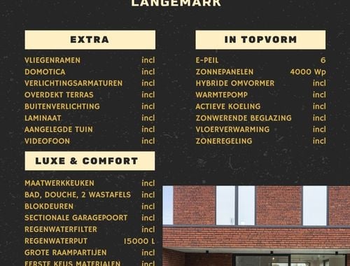                                         Woning te koop in Langemark, € 564.000
