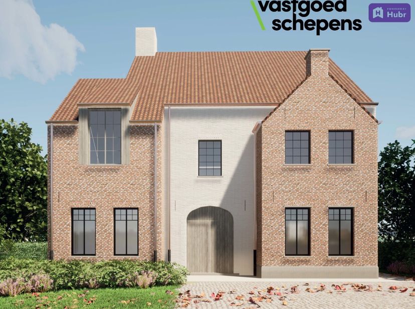 In het pittoreske Machelen start binnenkort de bouw van deze open nieuwbouwwoning in landelijke stijl.<br />
<br />
De woning met een beschikbare vloe
