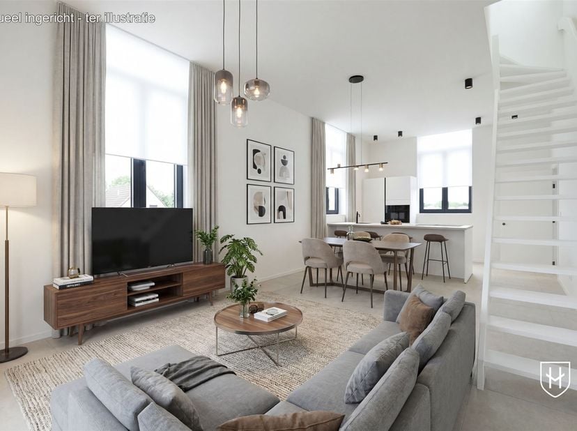 TE HUUR : EXCLUSIEF WONEN IN LANAKEN-VELDWEZELT<br />
REEDS 1 VERHUURD!!<br />
<br />
2 luxe, instapklare appartementen met zonnepanelen, 3 slaapka