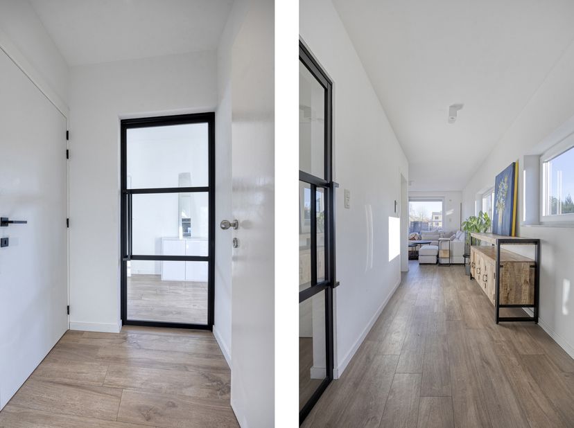PRACHTIG AFGEWERKT, MODERN EN ENERGIEZUINIG DUPLEX-APPARTEMENT MET 2 VOLWAARDIGE SLAAPKAMERS, RUIM EN ZONOVERGOTEN TERRAS, AUTOSTANDPLAATS EN TUINBERG