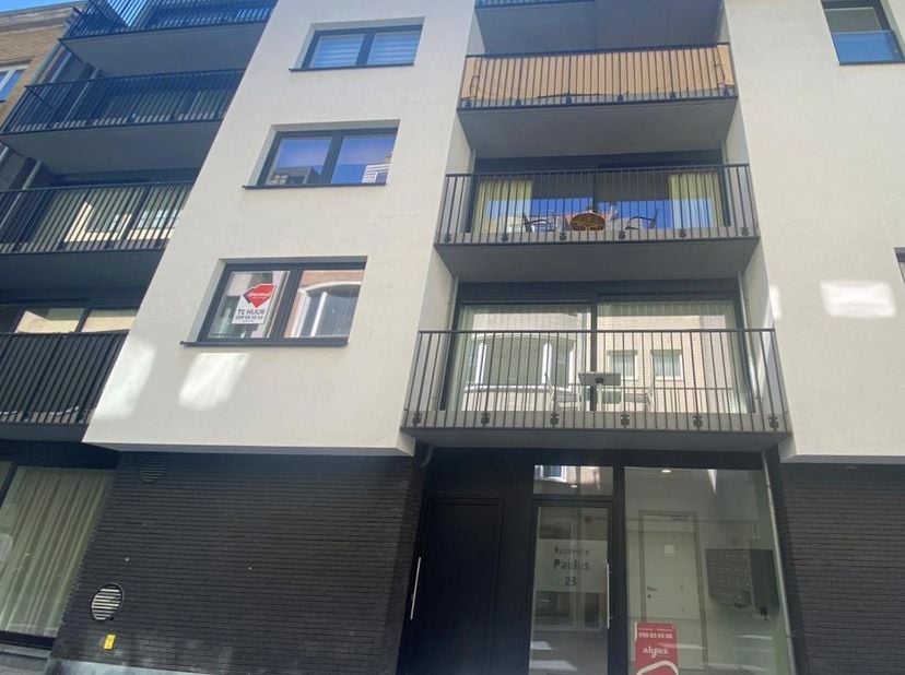 Ruim gemeubelde studio met slaaphoek gelegen in het centrum. Lichtrijke living met grote raampartijen. Mooie ingerichte keuken met dampkap, elektrisch