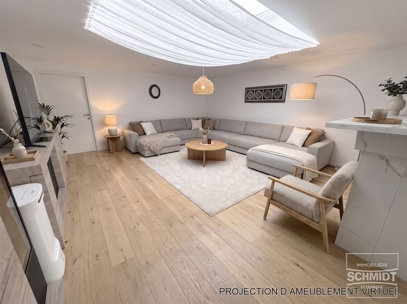 IMMOSCHMIDT (Ref. 29391) - ANDERLECHT (Lycée Français) : Schitterend appartement van 93m² (volgens PEB) bestaande uit twee slaapkamers, een woonkamer,