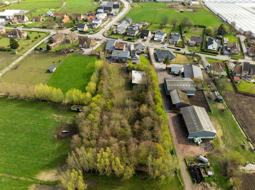 Open bebouwing met ruim werkatelier en loods op 5722 m²<br />
Dankzij de royale perceeloppervlakte van 5722 m² geniet u hier van een unieke combinati