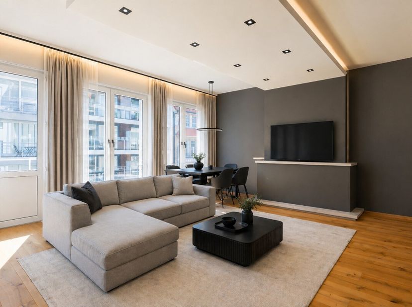 Knokke: Instapklaar lichtrijk appartement op toplocatie te koop met 2 volwaardige slaapkamers in het centrum van Knokke.Ontdek dit charmante en instap