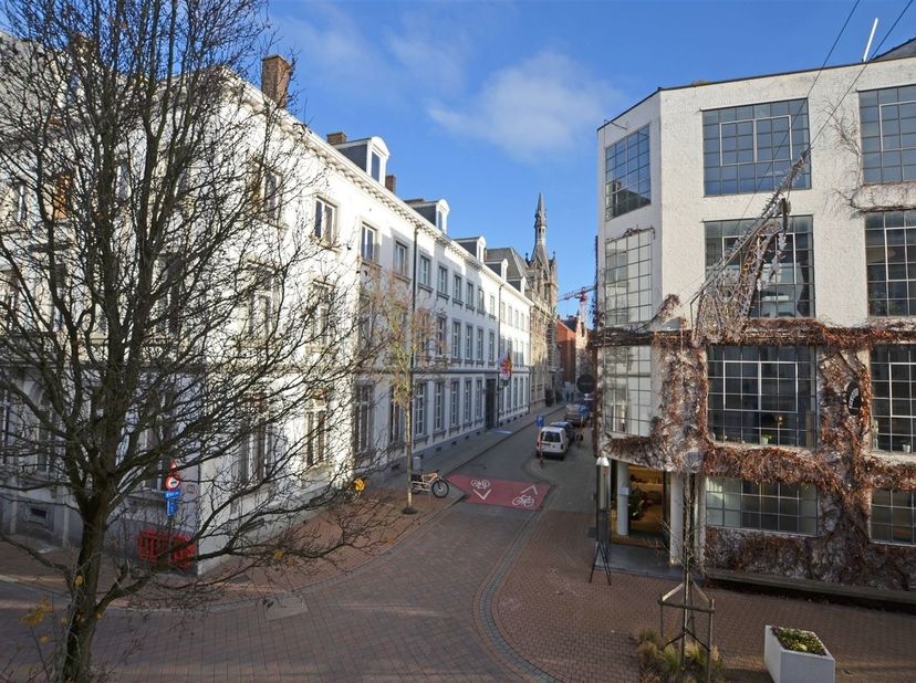 In het hart van Hasselt staat dit uitzonderlijke neoclassicistisch herenhuis, een pand dat charme, authenticiteit en functionaliteit naadloos samenbre