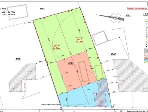                                         Terrain à bâtir à vendre à Genk, € 249.000
