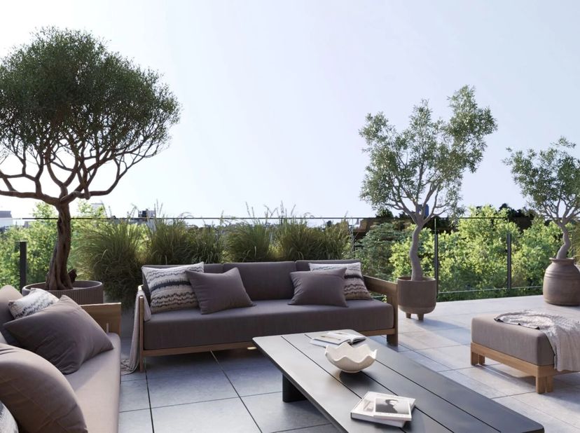 Victoire-Junot vous propose cet appartement 2 chambres de 113,5 m² au 1er étage avec terrasse, dans le projet immobilier haut de gamme Â GEM Â situé r