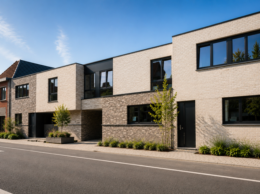 Volledig nieuwbouwproject te koop als interessante vastgoedinvestering<br />
In het charmante Sint-Eloois-Winkel, een deelgemeente van Ledegem, krijgt