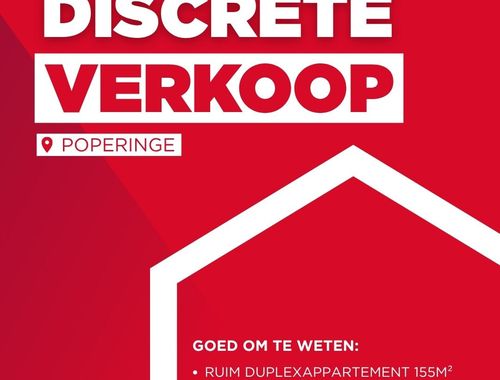                                         Appartement te koop in Poperinge, € 270.000
