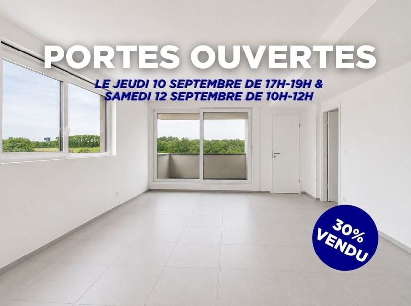 Kom dit appartement bezichtigen tijdens onze opendeurdagen op 10 september van 17.00 tot 19.00 uur en op 12 september van 10.00 tot 12.00 uur!ERA B-LU