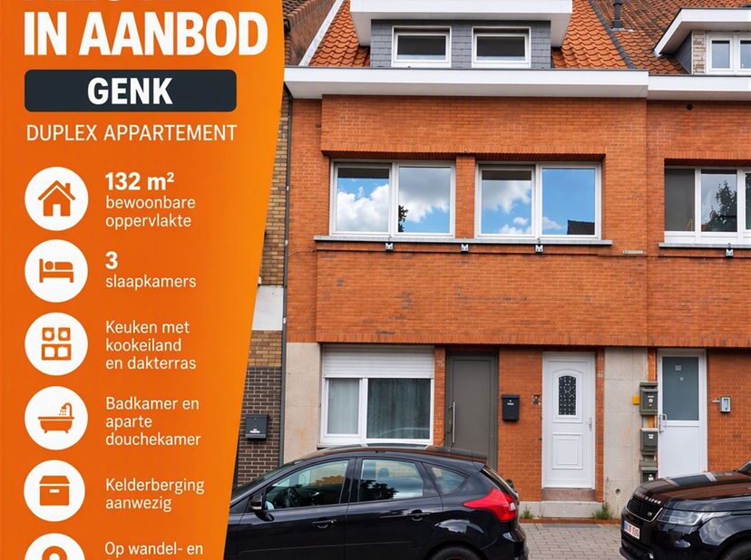 Appartement à vendre à Nieuwe Kuilenweg 104,
                    3600 Genk