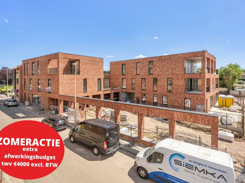 ! ZOMERACTIE: extra afwerkingsbudget van €4.000,00 exclusief BTW bij aankoop !<br />
<br />
Over het appartement:<br />
<br />
Appartement 1.2 heeft e