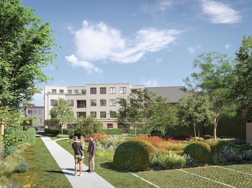 Residentie 't Stadshof combineert het beste van twee werelden: stijlvol wonen in het centrum van Lokeren én de rust van groen binnen handbereik. De 18