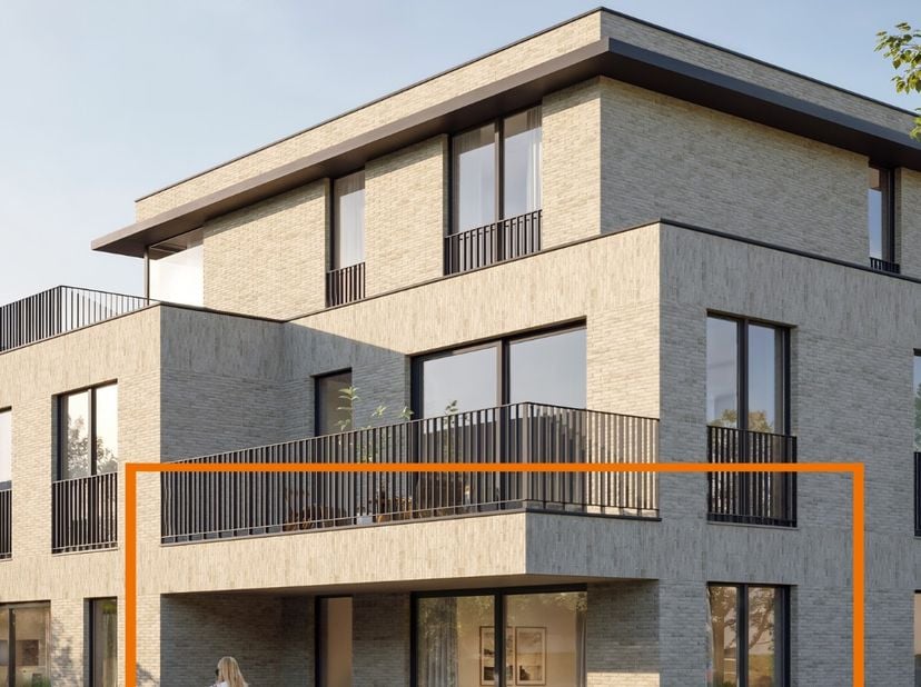 Ontdek dit stijlvolle gelijkvloerse nieuwbouwappartement met 1 slaapkamer in het groene woonproject Beigemveld in Grimbergen. Met een bewoonbare opper