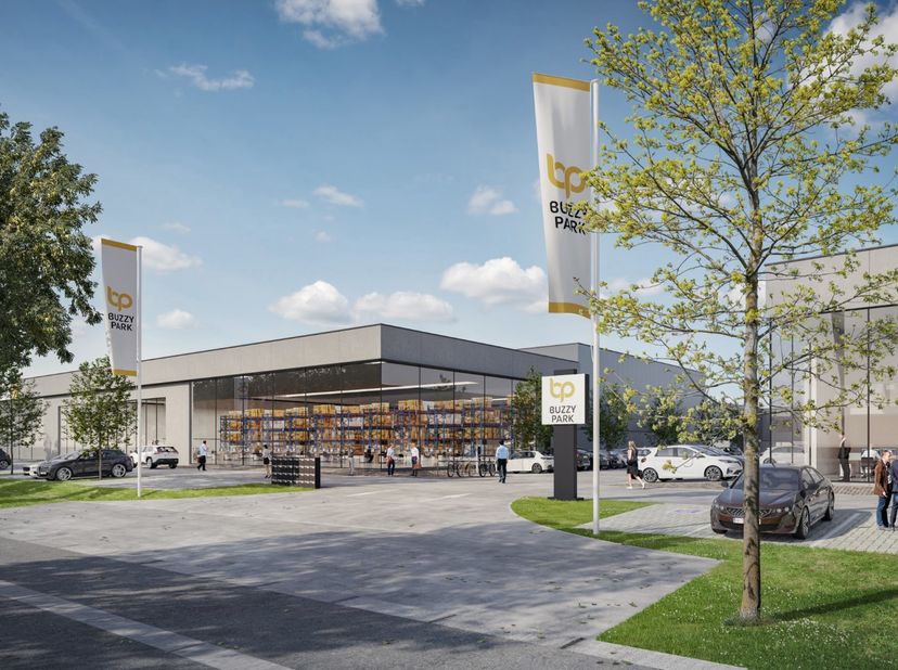 Nouveau parc PME – Buzzy Park à Nivelles<br />
Situé dans la zone d’activités de l’Avenue de l’Industrie à Nivelles, à proximité directe de l’E19 (sor