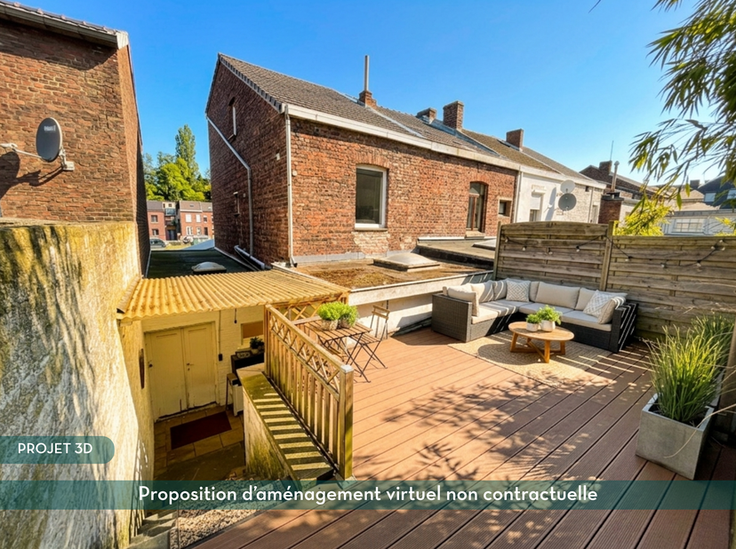 Découvrez-ce bien virtuellement =&amp;gt; https://bit.ly/4pR45GE - F.O àpd 175.000euro - GRACE-HOLLOGNE*A la recherche d'un premier bien ? Cette habitatio