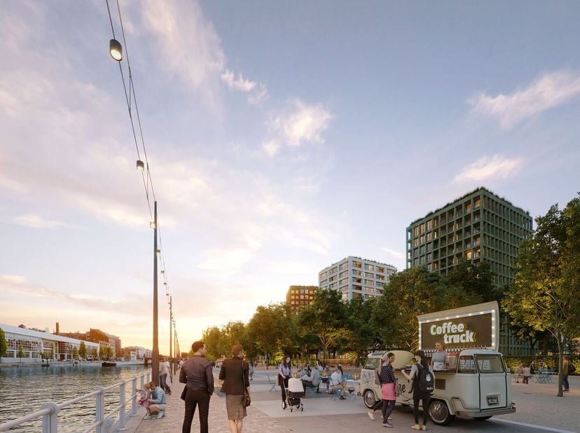 Project te koop in Havenlaan 12,
                    1000 Brussel