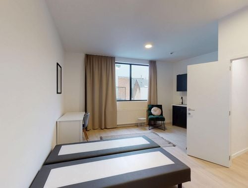                                         Studio avec coin lit à louer à Leuven, € 870
