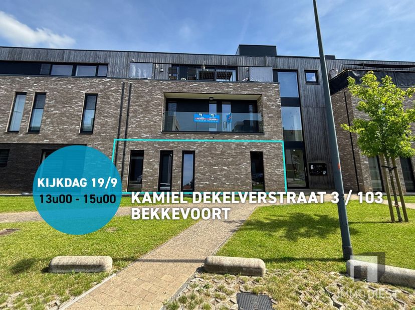 Appartement te koop in Kamiel Dekelverstraat 3 bus 103,
                    3460 Bekkevoort