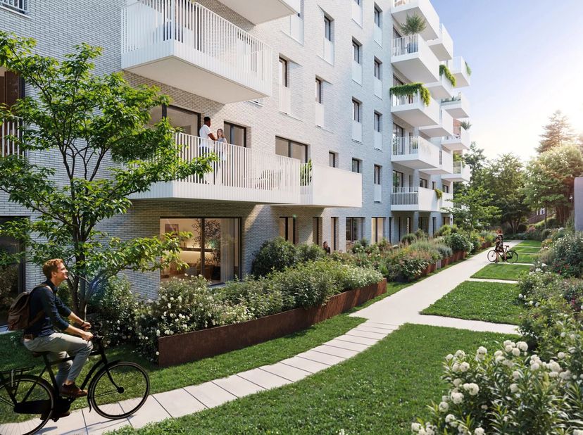 Het gloednieuwe W project biedt u op de 5de verdiep., een 2 slaapkamer appartement (Design afwerking), waarvan de leefruimte is uitgebreid met een sup