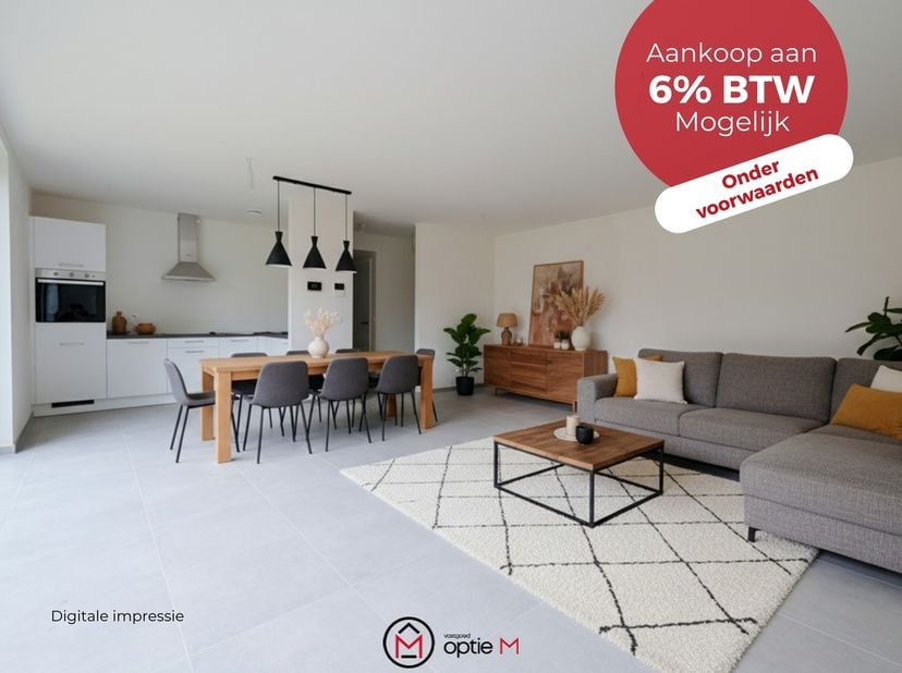Dit gelijkvloers appartement te koop is gelegen in de Baversstraat in Tongeren, aan de rustige rand van het stadscentrum en recht tegenover het Vesali