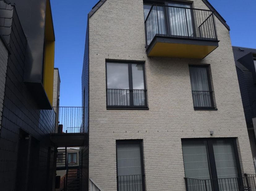 App 1 slaapkamer penthouse/duplex - Uitzicht op de Grote Markt vanaf het privéterras; 50 meter lopen; Nieuw, hoogwaardig  "Ilot Sacré"2017 Geen btw. L