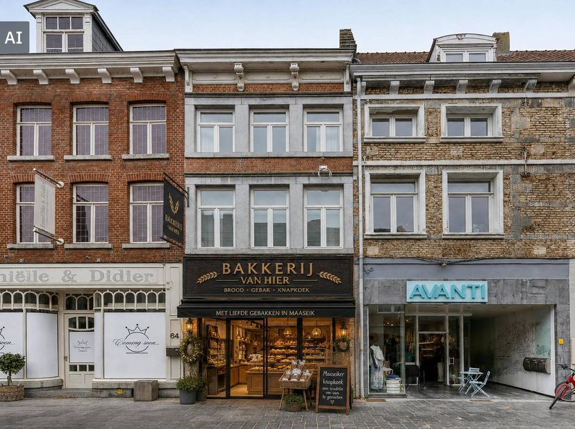 Op zoek naar een uniek pand dat wonen en werken naadloos combineert? Deze uitzonderlijk ruime en kwalitatief gerenoveerde handelswoning aan de Bosstra