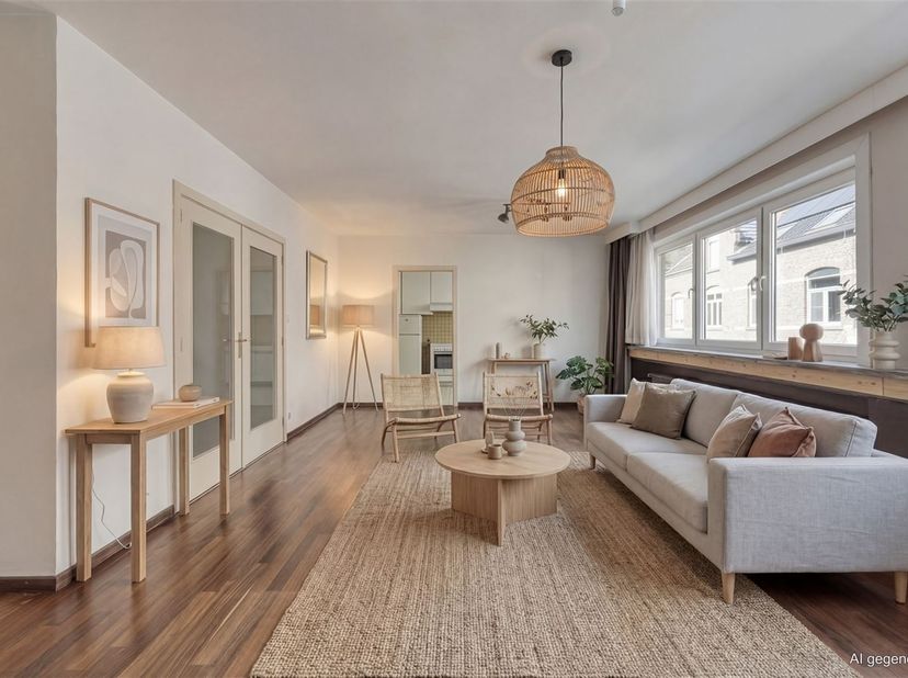 Prachtig ruim appartement met 3 slaapkamers en autostaanplaats gelegen in het hart van Maaseik. <br />
<br />
ALGEMEEN<br />
Bouwjaar: 1971<br />