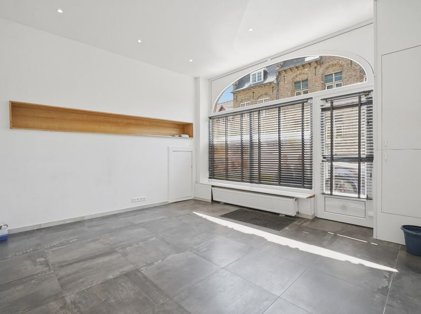 Herenhuis met handelsruimte &amp; wellness in Nieuwpoort-Stad<br />
<br />
In het centrum van Nieuwpoort-Stad bevindt zich dit gerenoveerde herenhuis (201