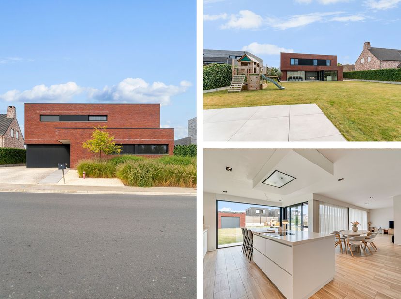 Deze moderne villa, gebouwd in 2019, kent een kwalitatieve afwerking en een doordachte indeling. De woning is gelegen op een rustige locatie op wandel
