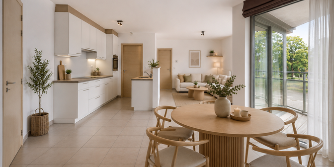 Appartement te koop in Kaardeveldweg 2 bus Gv01, 9320 Erembodegem