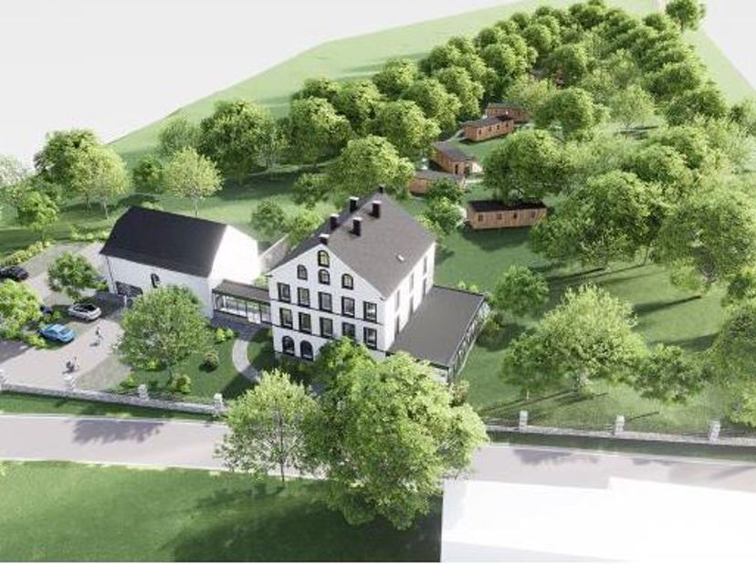 Château Lambin, gelegen in Vaux-sur-Sûre, is een historisch gebouw met een rijke geschiedenis. Het kasteel is gelegen in de provincie Luxemburg, in he