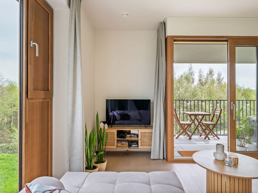 Dans un emplacement calme et verdoyant à Wilrijk se trouve ce magnifique appartement d'angle, économe en énergie, avec une surface habitable d'environ
