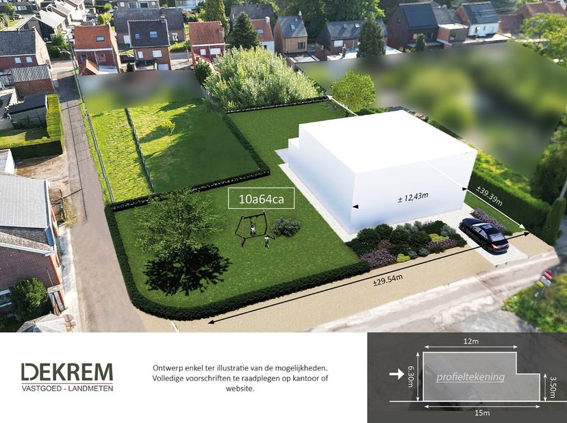 Terrain à vendre
                    à 3150 Tildonk